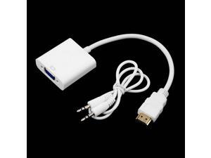 Mini HDMI Male to VGA Female Video Cable Adapter Convertor HDTV 1080p New Mini HDMI Male to VGA Female Video Cable Adapter Convertor HDTV 1080p New