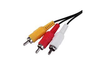 Audio Video AV Cable A/V 6ft Feet RCA Connection Cord for Sega Genesis 2 Audio Video AV Cable A/V 6ft Feet RCA Connection Cord for Sega Genesis 2