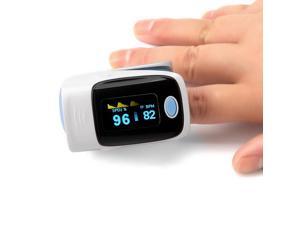 Digital OLED Fingertip Pulse Oximeter RZ001 SPO2 Pulse Rate Oxygen Monitor(Gray)