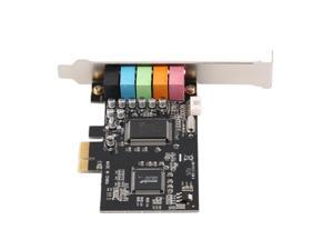 PCI Express x1 PCI-E 5.1ch CMI8738 Chipset Audio Digital Sound Card NEW PCI Express x1 PCI-E 5.1ch CMI8738 Chipset Audio Digital Sound Card NEW