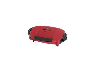 George Foreman GRP0004R Red 5 Serving Removable Plate Grill George Foreman GRP0004R Red 5 Serving Removable Plate Grill
