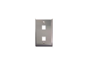 ICC FACE-2-SS IC107SF2SS - 2PORT FACE - STAINLESS ICC FACE-2-SS IC107SF2SS - 2PORT FACE - STAINLESS