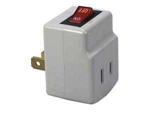 Qvs 4-Pack Single-Port Power Adaptor With Lighted On/Off Switch Qvs 4-Pack Single-Port Power Adaptor With Lighted On/Off Switch
