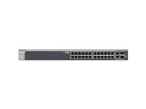 Netgear - GS728TX-100NES - Netgear 28-Port Gigabit Stackable Smart Switch - 24 Ports - Manageable - 3 Layer Supported - Netgear - GS728TX-100NES - Netgear 28-Port Gigabit Stackable Smart Switch - 24 Ports - Manageable - 3 Layer Supported -