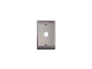 ICC FACE-1-SS IC107SF1SS- 1Port Face - Stainless Steel ICC FACE-1-SS IC107SF1SS- 1Port Face - Stainless Steel