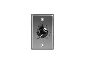 SPECO SPC-WAT10 10W 70-25V MONO ATTENUATOR WITHWALLPLATE SPECO SPC-WAT10 10W 70-25V MONO ATTENUATOR WITHWALLPLATE