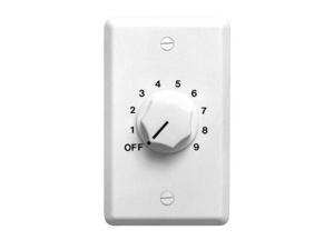SPECO SPC-WAT10W 10W 70/25V ATTENUATOR WHITE WALLPLATE SPECO SPC-WAT10W 10W 70/25V ATTENUATOR WHITE WALLPLATE