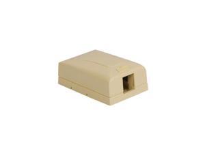 ICC IC108SB1IV SURFACE MOUNT BOX, ELITE, 1-PORT, IVORY ICC IC108SB1IV SURFACE MOUNT BOX, ELITE, 1-PORT, IVORY