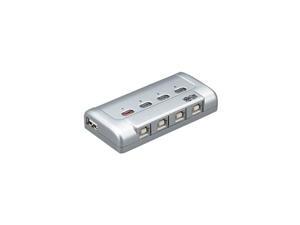Tripp Lite 4-Port Usb 2.0 Hi-Speed Printer / Peripheral Sharing Switch