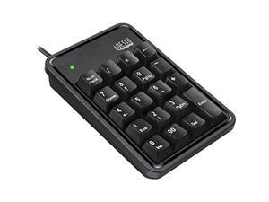 Adesso 19-Key Usb Numeric Keypad ,Built-In 3-Port Usb Hubs , Durable Mechnical Adesso 19-Key Usb Numeric Keypad ,Built-In 3-Port Usb Hubs , Durable Mechnical