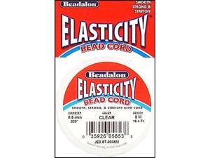 Elasticity 0.5mm Diameter 5 Meters/Pkg-Clear Elasticity 0.5mm Diameter 5 Meters/Pkg-Clear