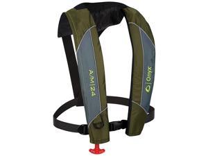ONYX A/M 24 AUTOMATIC / MANUAL INFLATABLE PFD GREEN