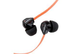 Veho Z-1 Black/Orange VEP-003-360Z1GB 3.5mm Connector Canal 360 Qube Stereo Noise isolating Earphone Veho Z-1 Black/Orange VEP-003-360Z1GB 3.5mm Connector Canal 360 Qube Stereo Noise isolating Earphone