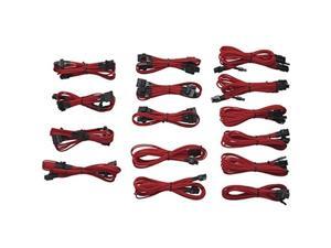 Corsair CP-8920049 Standard Power Cable Kit Type 3 (Generation 2), Red Corsair CP-8920049 Standard Power Cable Kit Type 3 (Generation 2), Red