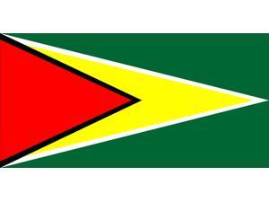 Guyana Flag Photo License Plate Free Personalization on this plate
