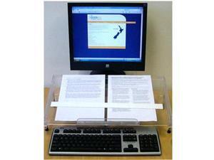 MICRODESK  - WHEN YOU ARE STRECTCHING & TWISTING AT YOUR DESK YOU CAN STRAIN YOU