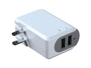 ISOUND ISOUND-6768 2-Port 1-Amp & 2.4-Amp USB AC Adapter ISOUND ISOUND-6768 2-Port 1-Amp & 2.4-Amp USB AC Adapter