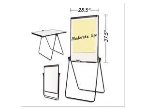 MasterVision EA14000583MV Folds-To-A-Table Melamine Easel, 28 1/2 X 37 1/2, White, Steel/Laminate MasterVision EA14000583MV Folds-To-A-Table Melamine Easel, 28 1/2 X 37 1/2, White, Steel/Laminate