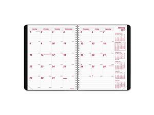 Brownline REDCB1200VBLK Duraflex 14-Month Planner, 8 7/8 X 7 1/8, Black, 2016-2018 Brownline REDCB1200VBLK Duraflex 14-Month Planner, 8 7/8 X 7 1/8, Black, 2016-2018