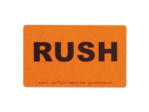 LabelMaster CLB119 Shipping And Handling Self-Adhesive Label, 2 1/2 X 5 3/8, Rush, 500/Roll LabelMaster CLB119 Shipping And Handling Self-Adhesive Label, 2 1/2 X 5 3/8, Rush, 500/Roll