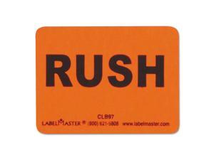 LabelMaster CLB97 Shipping And Handling Self-Adhesive Label, 4 1/2 X 2 1/2, Rush, 500/Roll LabelMaster CLB97 Shipping And Handling Self-Adhesive Label, 4 1/2 X 2 1/2, Rush, 500/Roll