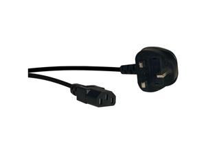 Tripp Lite 6Ft Computer Power Cord Uk Cable C13 To Bs-1363 Plug 10A 6' Tripp Lite 6Ft Computer Power Cord Uk Cable C13 To Bs-1363 Plug 10A 6'