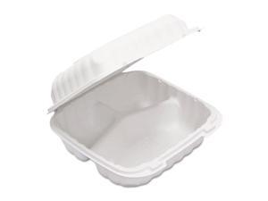 Pactiv PACYCN80803 Earthchoice Smartlock Hinged Lid Containers, White, 22 Oz, 200/Carton Pactiv PACYCN80803 Earthchoice Smartlock Hinged Lid Containers, White, 22 Oz, 200/Carton