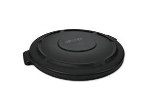 RUBBERMAID 1779738 Brute Trash Can Top,Flat,Snap-On Closure,Black RUBBERMAID 1779738 Brute Trash Can Top,Flat,Snap-On Closure,Black