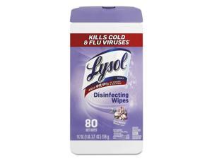 Lysol Disinfecting Wipes Early Morning Breeze 7 x 8 80/Canister 6 Canister/CT