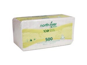 Cascades N020 North River Luncheon Napkins, 1 Ply, 11 1/4 X 12 1/2, White, 500/Pk, 6000/Crtn Cascades N020 North River Luncheon Napkins, 1 Ply, 11 1/4 X 12 1/2, White, 500/Pk, 6000/Crtn