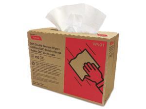 Cascades W431 Double Recrepe Wipers, 9 1/4 X 12 1/2, White, 110/Box, 12 Box/Carton Cascades W431 Double Recrepe Wipers, 9 1/4 X 12 1/2, White, 110/Box, 12 Box/Carton