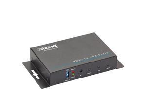 Black Box AVSC-HDMI-VGA Hdmi-To-Vga Scaler & Converte R With Audio