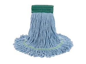 Boardwalk Super Loop Wet Mop Head Cotton/Synthetic Medium Size Blue 12/Carton Boardwalk Super Loop Wet Mop Head Cotton/Synthetic Medium Size Blue 12/Carton