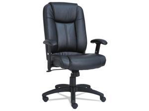 Alera Yr Series Executive High-Back Swivel/tilt Leather Chair Black YR4119 NEW 