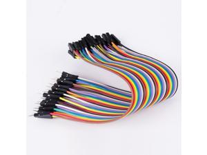 40pcs 20cm 2.54mm Male to Female Dupont Wire Jumper Cable for Breadboard Best 40pcs 20cm 2.54mm Male to Female Dupont Wire Jumper Cable for Breadboard Best