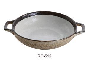 Yanco RO-512 ROCKEYE 11.5" X 8.75" X 2.25" Bowl With Handle 40 OZ Yanco RO-512 ROCKEYE 11.5" X 8.75" X 2.25" Bowl With Handle 40 OZ