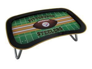 NFL Pittsburgh Steelers Multi-function Metal Lap Tray w/Folding Legs 22 Inch NFL Pittsburgh Steelers Multi-function Metal Lap Tray w/Folding Legs 22 Inch