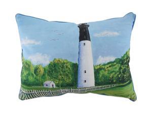 Betsy Drake Huntington Island In/Outdoor Decorative Throw Pillow 16in.X20in. Betsy Drake Huntington Island In/Outdoor Decorative Throw Pillow 16in.X20in.