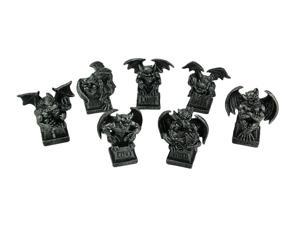 Gunmetal Resin Seven Deadly Sins Mini Gargoyle Character Statues