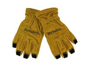 Hysafety Cowhide Leather Reinforced Palm Structural Firefighter Gloves Hysafety Cowhide Leather Reinforced Palm Structural Firefighter Gloves