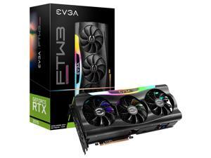 Video Card EVGA GeForce RTX 3070 FTW3 ULTRA GAMING 08G-P5-3767-KL 8GB GDDR6 ARGB LED Metal Backplate LHR Video Card EVGA GeForce RTX 3070 FTW3 ULTRA GAMING 08G-P5-3767-KL 8GB GDDR6 ARGB LED Metal Backplate LHR