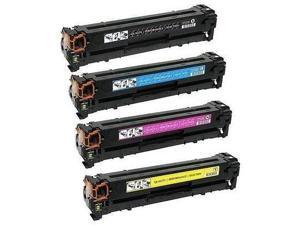 Lovetoner Compatible HP 131A Laser Toner Cartridge Set Black Cyan Yellow Magenta Lovetoner Compatible HP 131A Laser Toner Cartridge Set Black Cyan Yellow Magenta