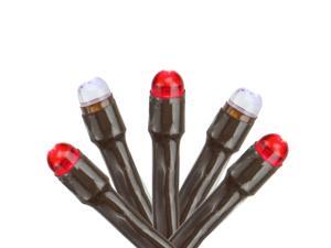 2' x 8' Red and White Micro LED Net Style Tree Trunk Christmas Lights, Brown Wire 2' x 8' Red and White Micro LED Net Style Tree Trunk Christmas Lights, Brown Wire