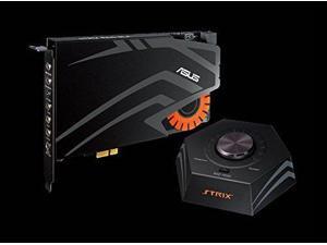 ASUS Strix RAID DLX 7.1 PCIe Gaming Sound Card with High Performance Headphone Amp (600ohm) & Audiophile-Grade DAC and 124dB SNR
