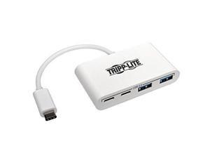 Tripp Lite 4-Port USB 3.1 Gen 1 Portable Hub USB-C to x2 USB-A and x2 USB-C (U460-004-2A2C) Tripp Lite 4-Port USB 3.1 Gen 1 Portable Hub USB-C to x2 USB-A and x2 USB-C (U460-004-2A2C)