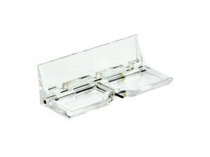 Prime-Line Products M 6120 Shower Door Jamb Bumper Guide Black, Pack Of 2