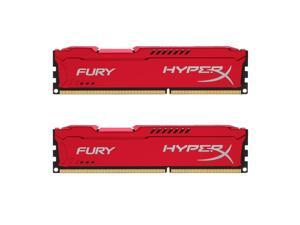 Kingston HyperX FURY 16GB Kit (2x8GB) 1600MHz DDR3 CL10 DIMM - Red (HX316C10FRK2/16) Kingston HyperX FURY 16GB Kit (2x8GB) 1600MHz DDR3 CL10 DIMM - Red (HX316C10FRK2/16)