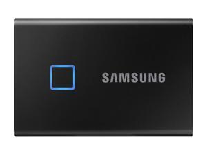 Samsung T7 Touch Portable SSD - 500GB - USB 3.2 (MU-PC500K/WW), Black Samsung T7 Touch Portable SSD - 500GB - USB 3.2 (MU-PC500K/WW), Black