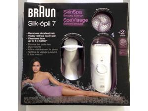 Braun Silk-épil 7 Women Epilator Body Face legs Hair Shaver Wet & Dry Cordless