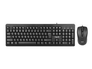Havit KB611CM Wired USB Keyboard and Mouse Combo set_Black